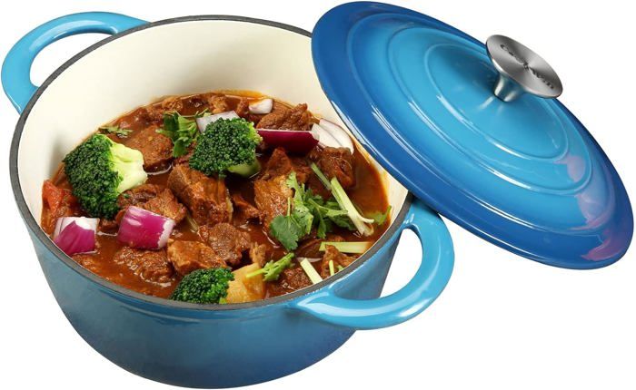 Faitout En Fonte BIOL Kazan 9 Litres – Avec Couvercle Et Anse En Fonte | Idéal Pour Plov, Ragoûts, Feu De Camp Et Cuisine Extérieure - 6
