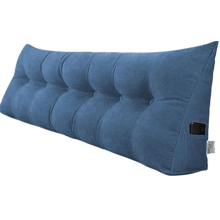 JEOBEST Grand Coussin de Lit Coussin de Dossier de 180 cm Oreiller de Lecture Confortable pour Lit et Canapé Coussin de Canapé