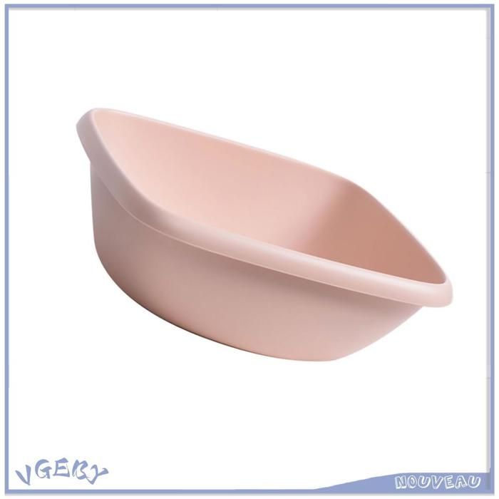 Baignoire Vaisselle Acier Inox 12'' Carrée Fond Plat - Bassin Lavage Légumes, Vaisselle, Grand Format Stable