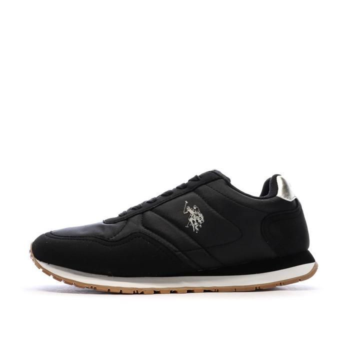 Baskets Noires Femme US Polo ASSN FS1 Baskets Noires Femme US Polo ASSN FS1