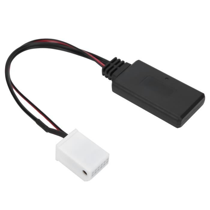 Adaptateur AUX Pour Citroën C4 Picasso (2006 Et +) - Câble Jack 3,5mm Vers Quadlock