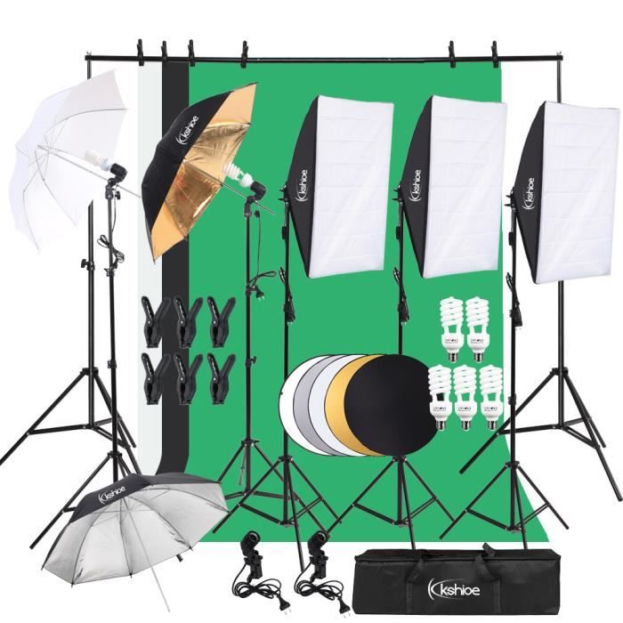 Set De 6 Diffuseurs Et Réflecteurs De Flash 18 Cm - Pour éclairage Photo, Portable, Adoucit Les Ombres, Idéal Portraits Et Produits