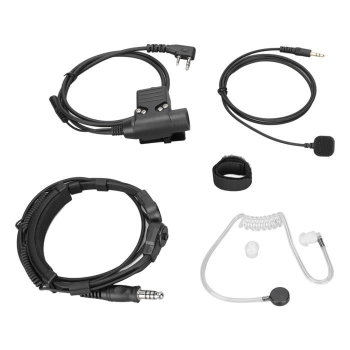 Casque 2 Broches Avec Micro PTT Pour Motorola - Compatible DP1400, GP300, GP88, Pour Sécurité, événements - 2