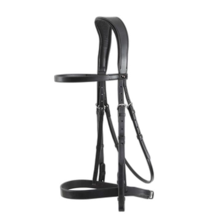 Bridon Pour Chevaux Avec Crochets - Support Mural Rouge Et Noir Pour Selle Et Écurie