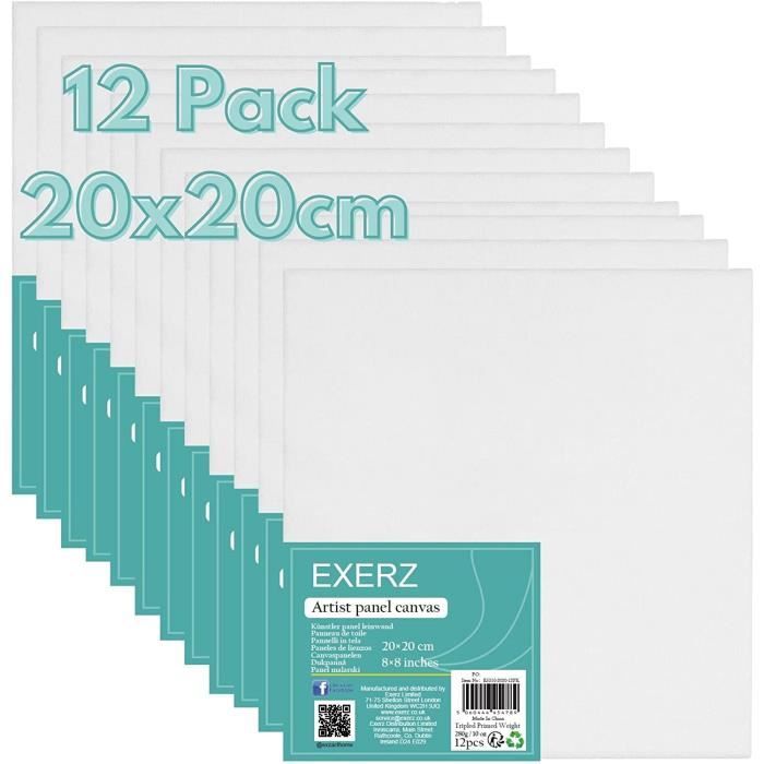 Lot De 6 Toiles Carrées Crafter’s Square – Formats 8x8 Et 8x10 (neuf, Sous Emballage)