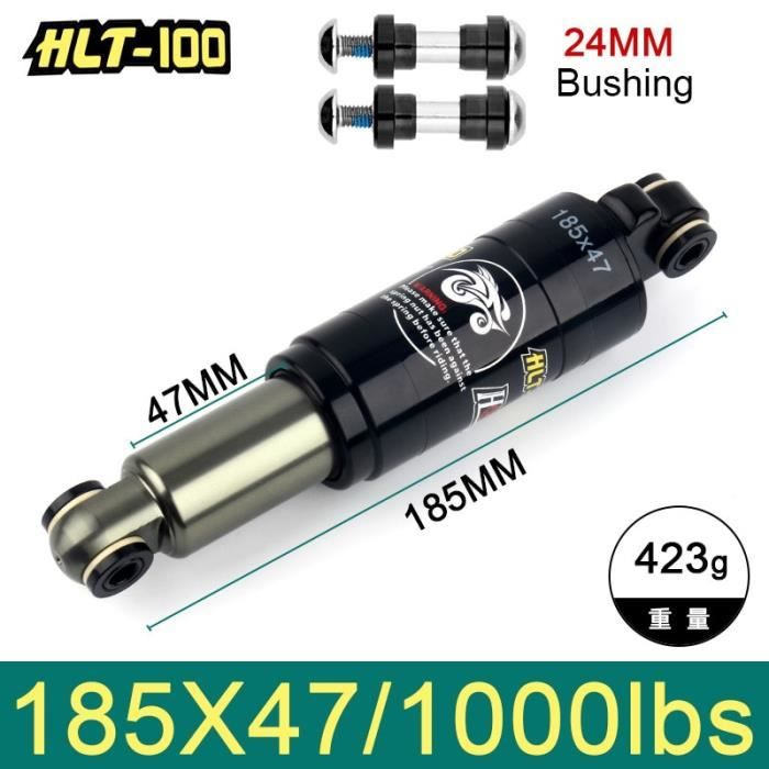 Amortisseur - HLT - 100 - VTT Électrique - Noir - Huile - Mixte