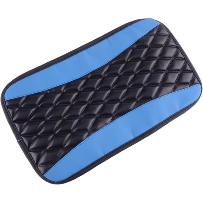 Housse Accoudoir Voiture PU Cuir Universelle - Coussin Protection Avec Poches Rangement Pour SUV Camion