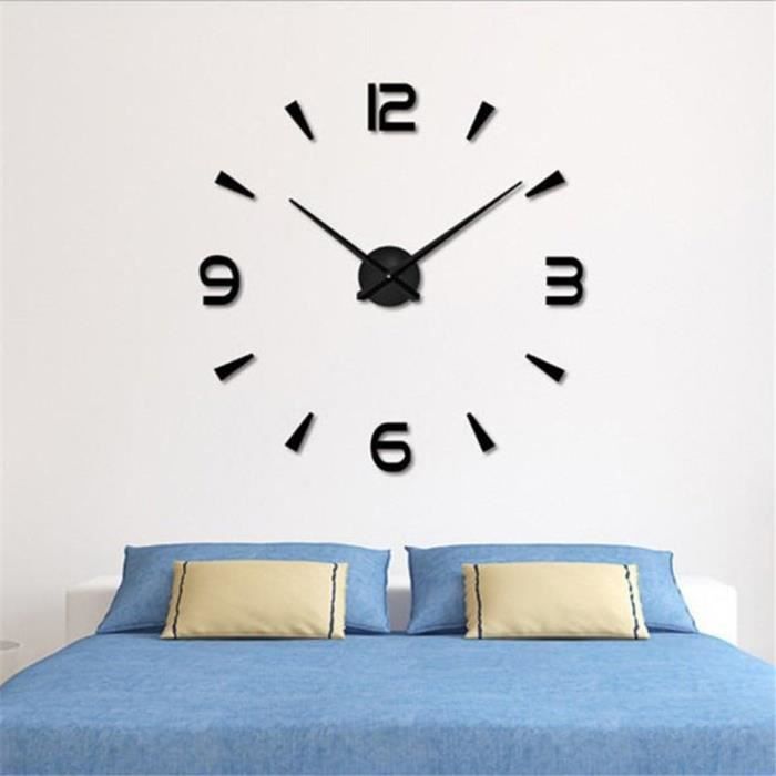 Horloge Murale Minimaliste Sans Cadran Avec Aiguilles Et Trous Cercles - Design Original - Mouvement Inclus - Pièce Unique