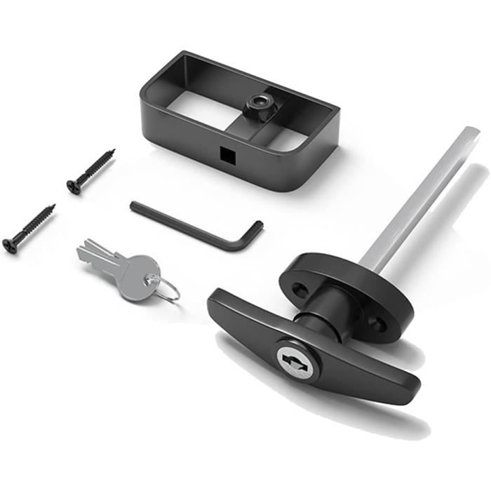 Loquet de porte RS PRO en Acier, Finition Revêtement en poudre époxy Verrouillable 152 mm 25 mm | RS
