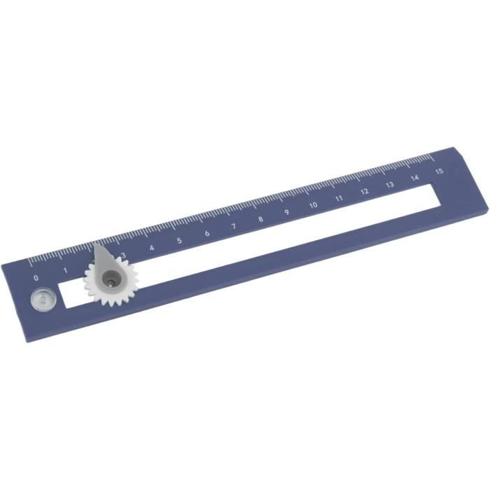 AJW-Règle De Boussole De Géométrie Règle De Boussole à échelle Claire