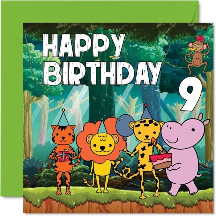 Biglietto D'Auguri Con Pastore Tedesco 145x145 Mm - Illustrazione Cane, Ecologico, Con Busta