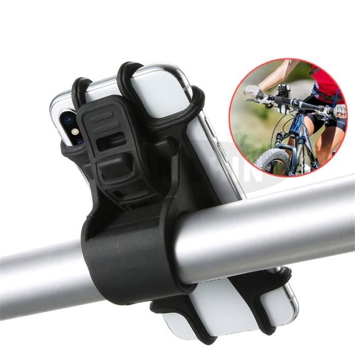 Support Velo Telephone Guidon Bicyclett GPS Smartphones Moto Route Fixation