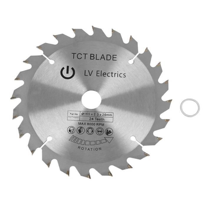 Lame De Scie Circulaire Starrett 254 Mm 24 Dents TCT | Pour Bois - Alésage 16/19/25/30 Mm - Coupe Rapide Et Propre