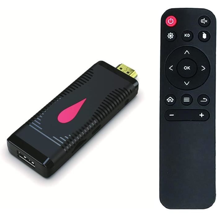 Android 10.0 Décodeur TV 4K HD Quad Core WiFi Lecteur réseau ...