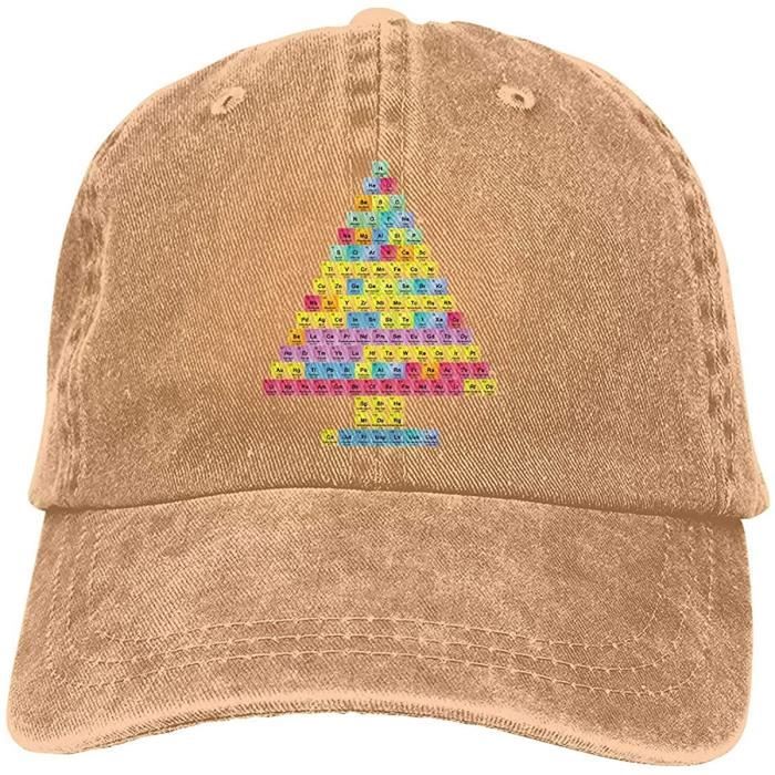 Chapeau De Noël Pour Adulte, Casquette De Baseball De Noël, Chapeau De Père Noël Brodé Amusant