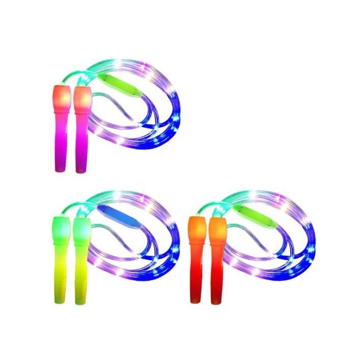 3 Pièces Corde À Sauter De Remise En Forme Cordes D'Exercice Corde À