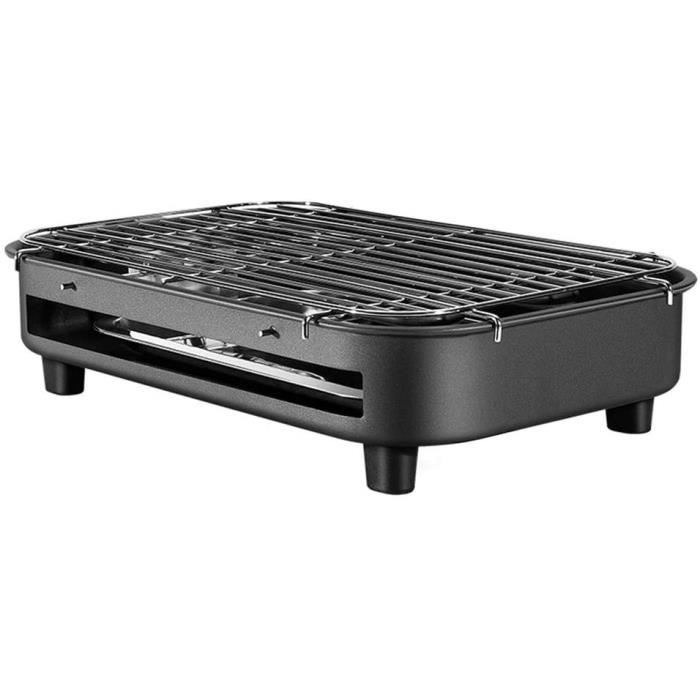 Multifonction grill de table electrique Amovible barbecue electrique sur pied exterieur Capacité