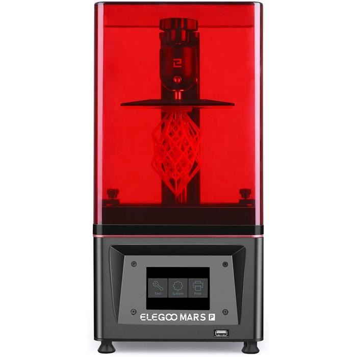 ELEGOO Imprimante 3D Mars Pro MSLA 3D Photo Curing UV Imprimante LCD ...