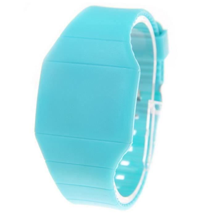 Montre 40NINE 4FREEDOMS 35MM Unisexe, Quartz, Boîtier Polymère Blanc, Bracelet Silicone Bleu/rouge - Neuve Avec étiquettes, étanche 50m