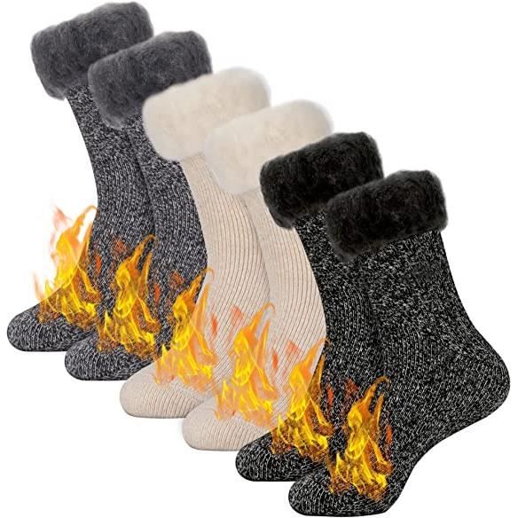 Chaussette Homme Hiver Chaussettes Chaudes Thermiques Chaussettes Laine  Très Chaudes 38-44, Chaussette Polaire Cadeau Homme Utile - Cdiscount  Prêt-à-Porter