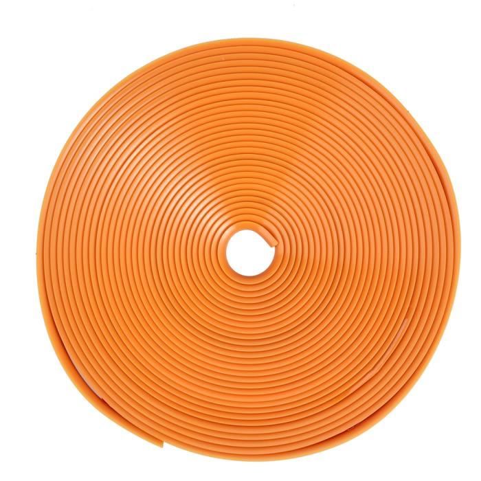 Bande Protection Rebord Jante 8 M - Autocollant Universel Caoutchouc Noir