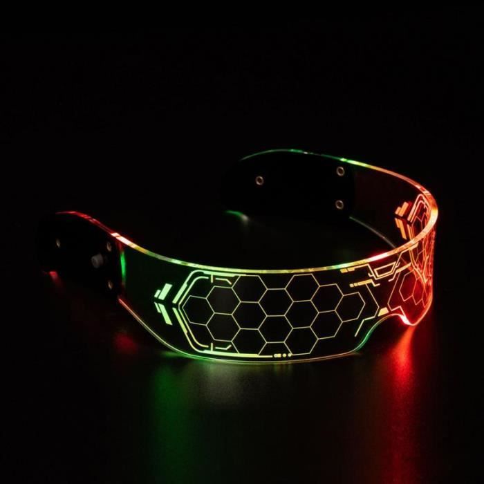 Lunettes Lumineuses LED Pour Gâteau D'anniversaire - Décoration De Fête Halloween Noël - Enfants Adultes