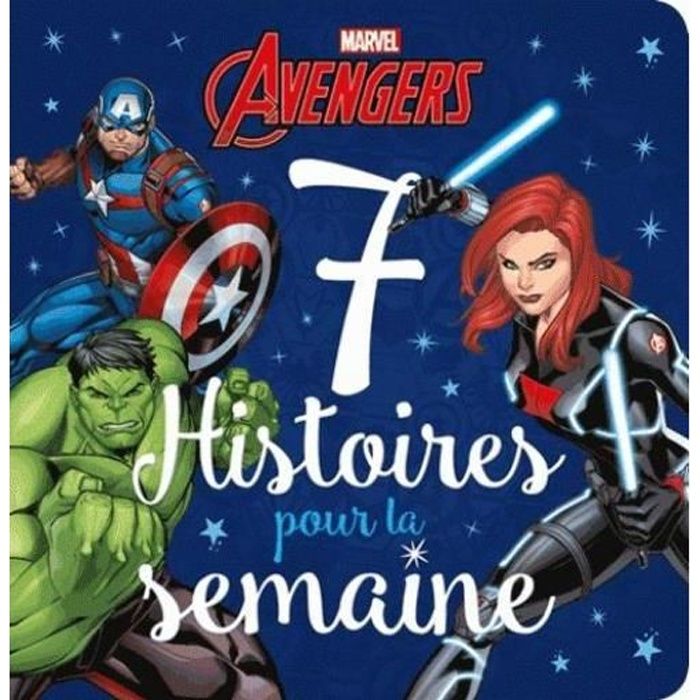 Livre - 7 histoires pour la semaine Avengers