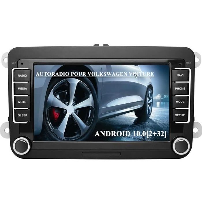 AWESAFE Autoradio Android pour Golf 5/6 VW Passat Polo Seat Skoda,7'' HD  écran Tactile,Bluetooth Carplay AndroidAuto - Cdiscount Auto