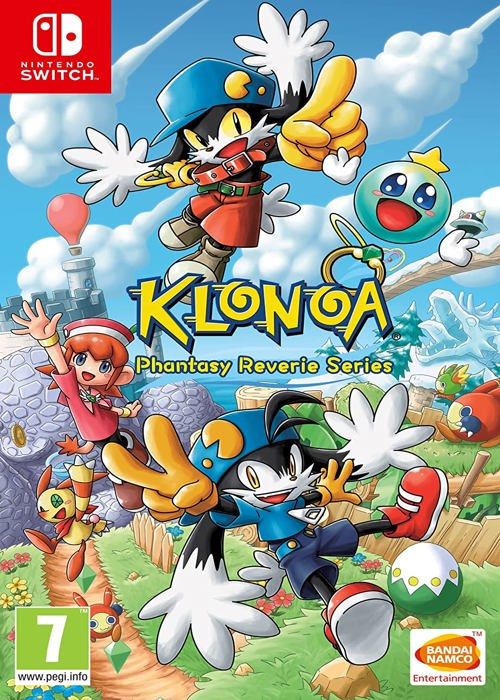 Bandai Namco Entertainment Jeu Vidéo - Klonoa - Phantasy Reverie Series - Nintendo Switch - Remastérisé - 7 Ans Et Plus