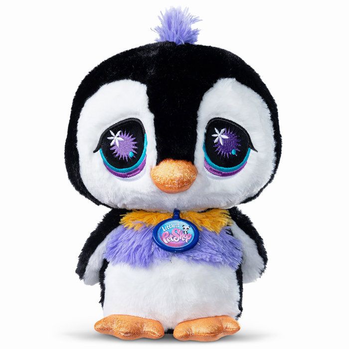 Peluche Pingouin BANDAI Littlest Pet Shop BF00668 25 cm Deluxe - vue 9