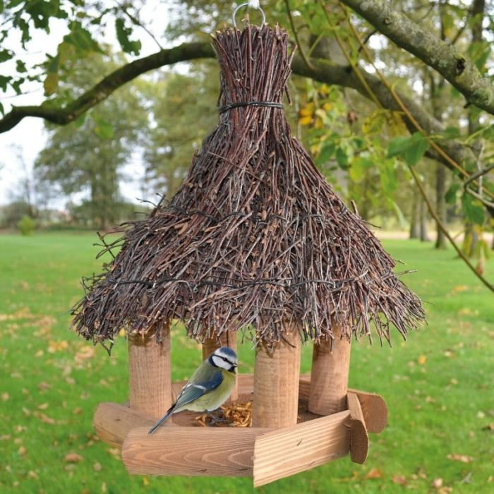 Meilleurs prix pour Mangeoire pour oiseaux sauvages - BB LOISIR - Sweet Home 311 - Montage simple - Bois naturel