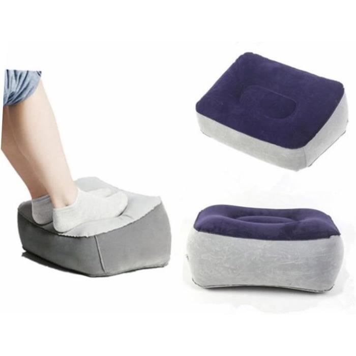 Repose-Pieds Gonflable Pour Le Voyage Repose-Pieds Portable Hauteur