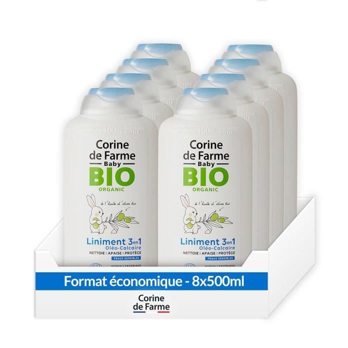 Éco Pack de 8 x Liniment Oléo-Calcaire - Certifié Bio