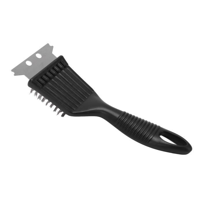 Brosse Nettoyage Gril Et Barbecue - Poignée Ergonomique, Éponge Et Matière PP - Pour Four, Camping, Cuisine Extérieure - 13