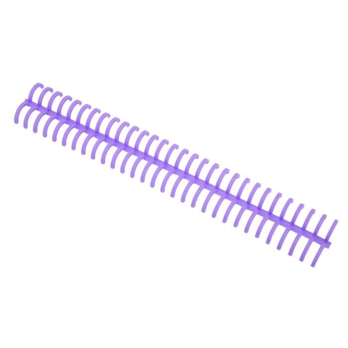 Peignes De Reliure Plastique Rayson - Lot De 100 | 21 Anneaux, 8mm | Capacité 40 Feuilles A4 - Pour Reliure Manuelle