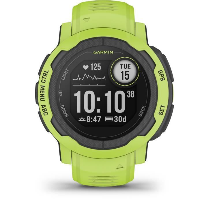 Montre connectée - GARMIN - Instinct 2 - Electric Lime