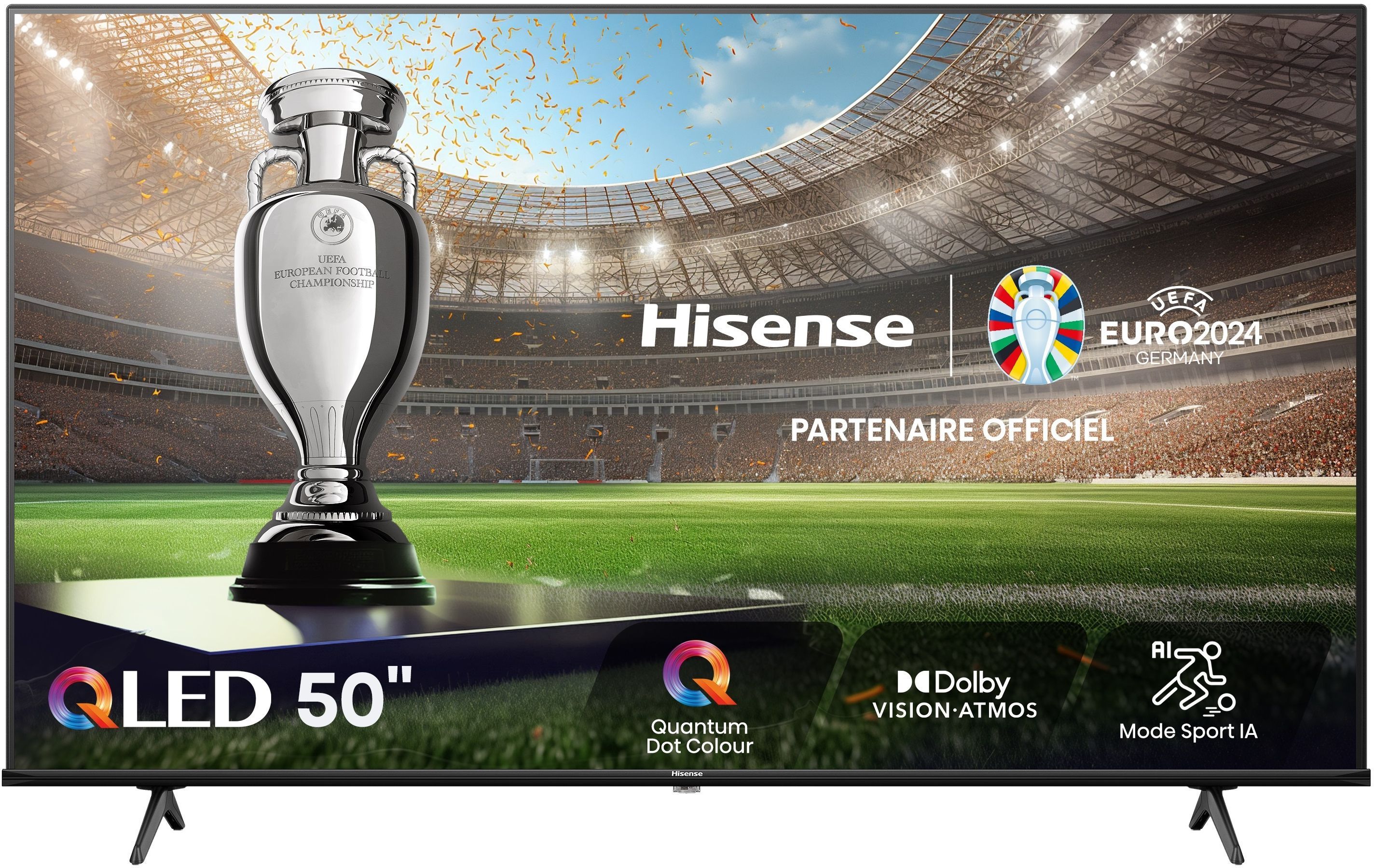 Tv Qled 4k 50'' 127 Cm 50e7nq Hisense - vue 7