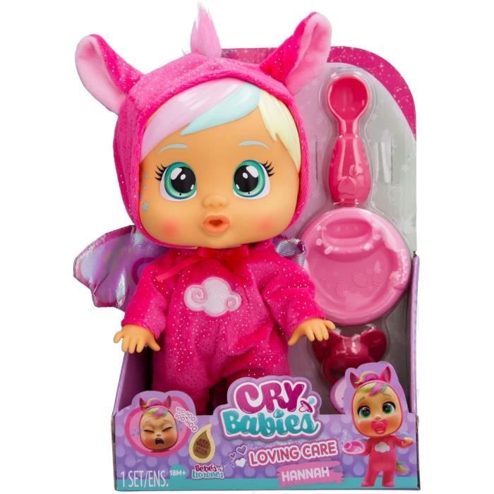 Poupons à fonctions - IMC Toys - 909793 - Cry Babies - Loving Care Fantasy - Hannah