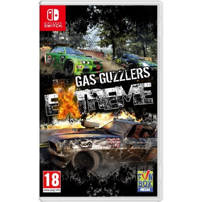 Jeu de course - Gas Guzzlers Extreme - Nintendo Switch - Version physique - PEGI 12+ - Octobre 2020