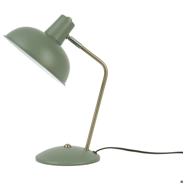 Lampe en métal à poser Hood vert jungle Lampe en métal à poser Hood vert jungle