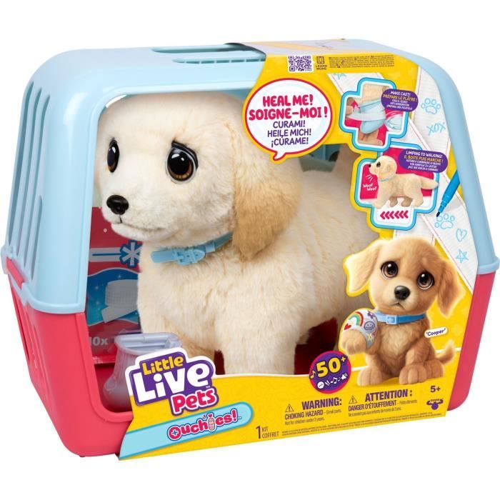 Peluche LITTLE LIVE PETS Mon chien ouchies Dès