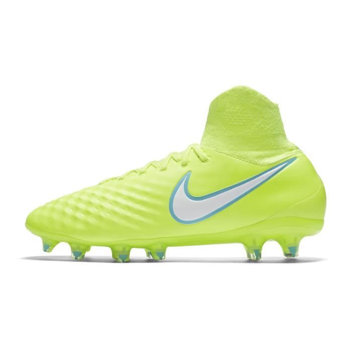 chaussure de foot nike jaune fluo