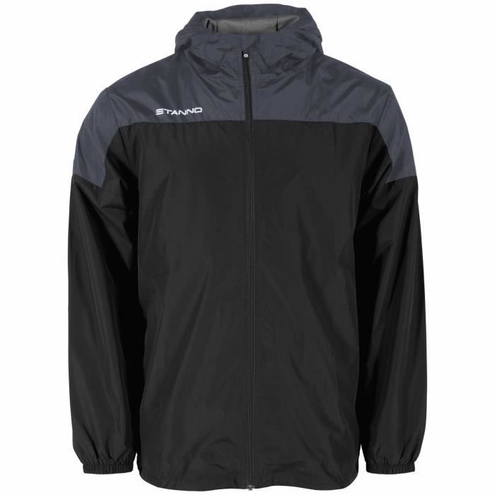 Veste imperméable enfant Stanno Pride - Noir/Anthracite - 16 ans Veste imperméable enfant Stanno Pride - Noir/Anthracite - 16 ans