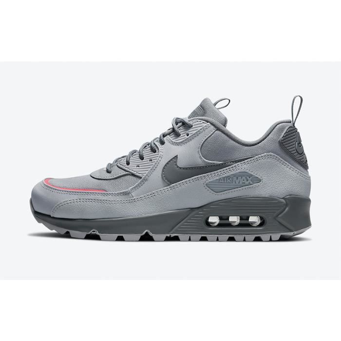 Nike Air Max 90 baskets pour hommes Gris Cdiscount Chaussures