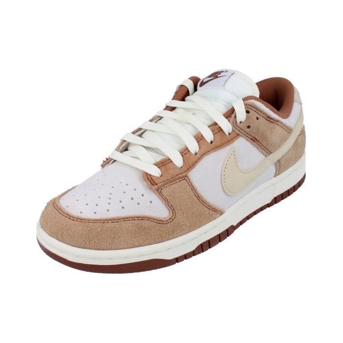 Nike Baskets - NIKE - Dunk Low Retro PRM - Cuir - Beige - Homme