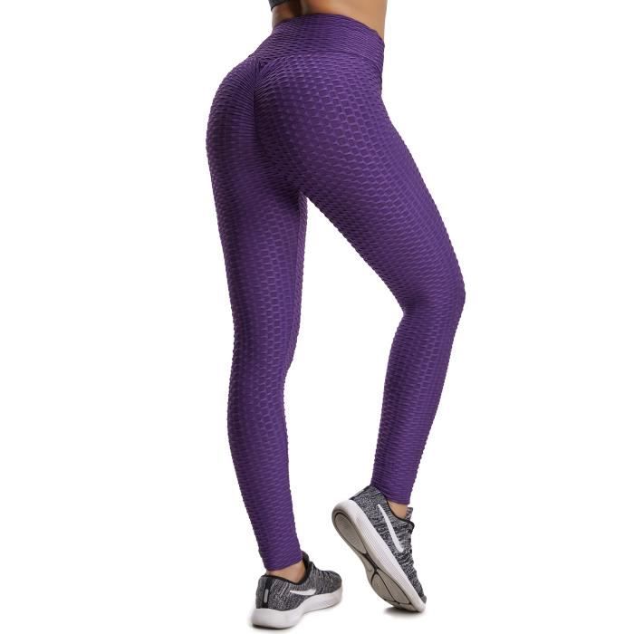 FITTOO Pantalon de Fitness Femme Yoga Pants Legging de Sport Collant Fait de Tissu Spécial