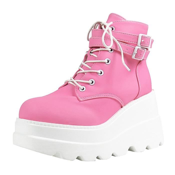 bottes talons compensés