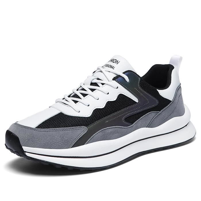 Baskets Homme Fashion Chaussures Sport Sneakers Noir - Cdiscount Chaussures