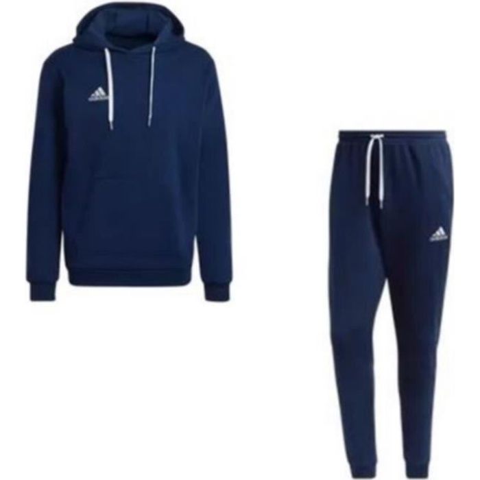 Jogging Polaire Adidas Homme - Bleu Marine - Respirant - Multisport