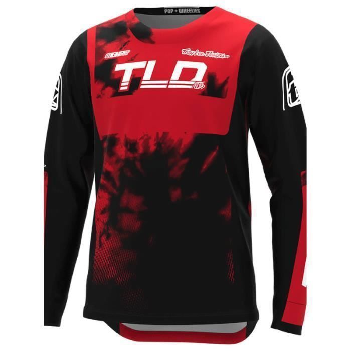 Maillot Cycliste Troy Lee Designs Trail Head Cycles - Taille XL Rouge, Excellent état